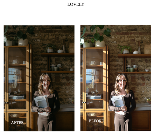 Beautiful Image Presets for Lightroom - Rebrandr & Flora Westbrook Collab